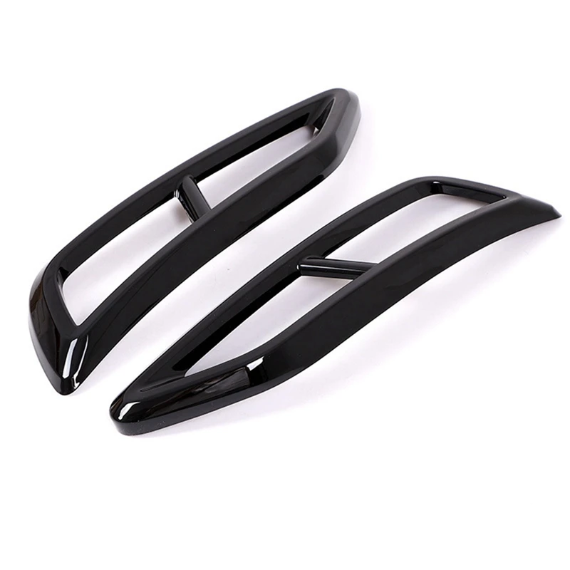 Car Exhaust Muffler Cover Car Four Tail Throat Decoration Frame For Volkswagen Tiguan L 2020 2021 2022