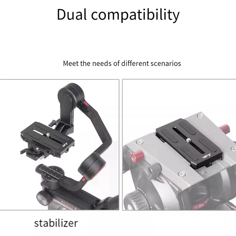 L47A-Jlwin Stabilizer Plate For Zhiyun Crane 2/3 Compatible Manfrotto Plate Microbi S/2/3 Plate