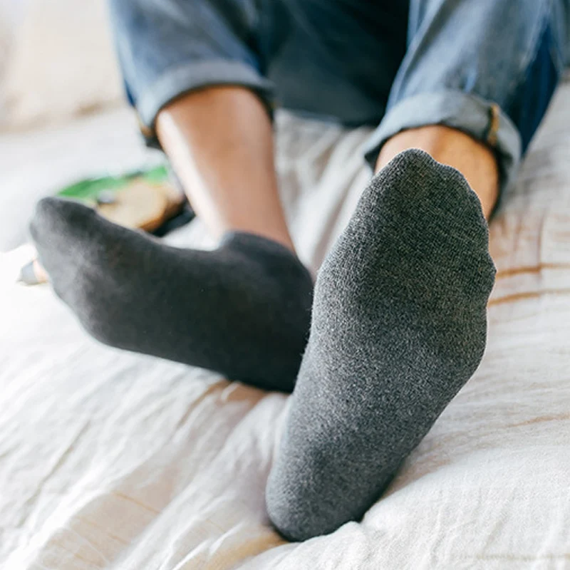 Calcetines de algodón para hombre, medias tobilleras de malla transpirable, absorbentes del sudor, para verano