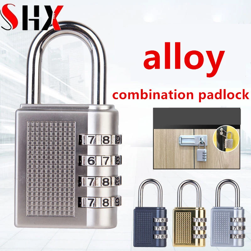 Secure Your Belongings with This Affordable 4 Digit Zinc Alloy Combination Lock – Only .29!