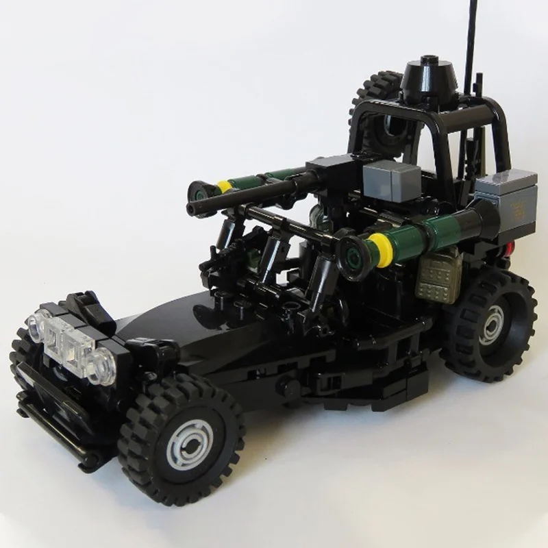 283 個 MOC 砂漠パトロール車両 DPV 海軍クリエイターモデルおもちゃビルディングブロック建築 DIY クリエイティブクリスマスギフトレンガ子供