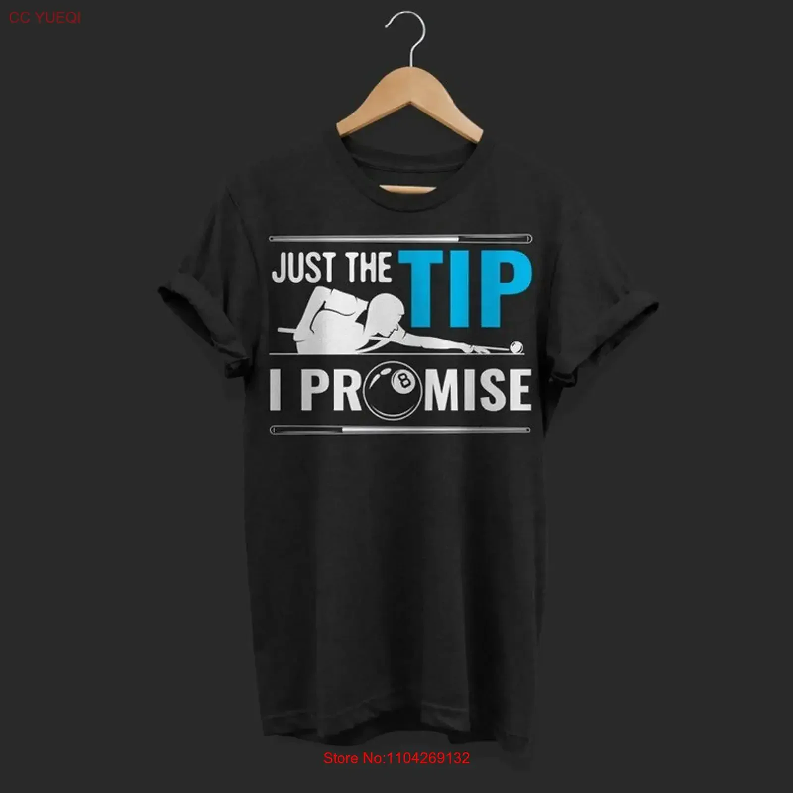 Camiseta de Jogador de Bilhar com Bolas de Bilhar, Estilo Vintage Lavado, Unissex, Moda Respirável e Confortável