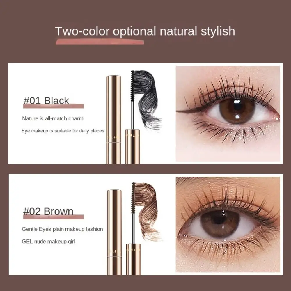 Optics-Mascara noir ultra-fin pour les cils, allonge les cils, super curling, utilisation sur scène, fête