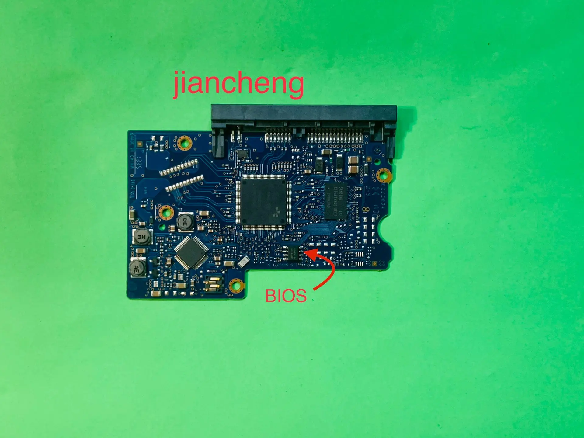 Hitachi Toshiba desktop hard disk PCB model 220 0a90377 01