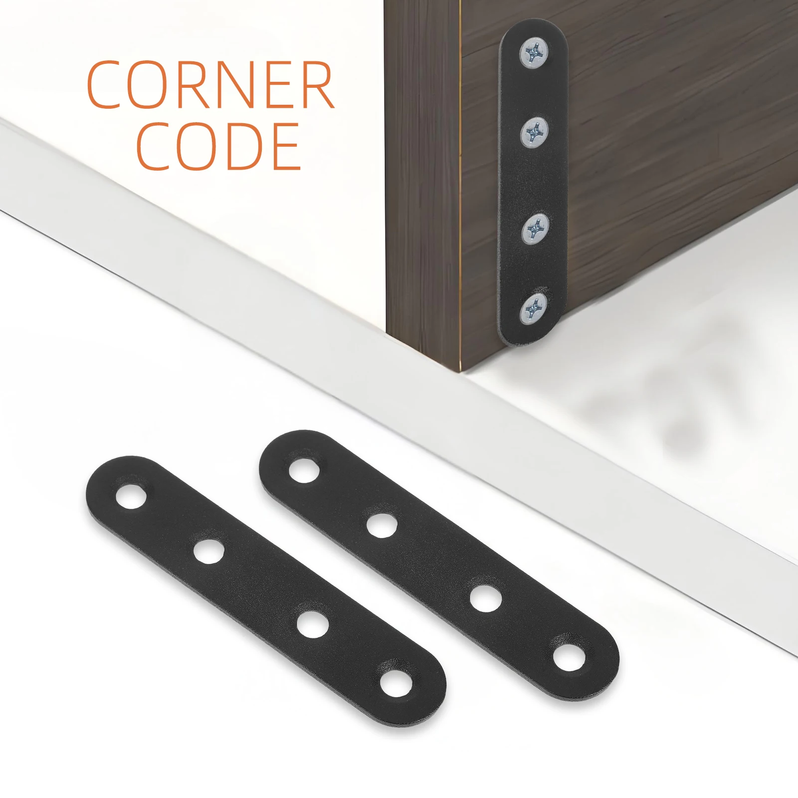 12 قطعة رمز الزاوية تحديد بين قوسين سميكة زاوية سوداء دعم للأرفف صواني الأثاث تصاعد الأجهزة موصل معدني