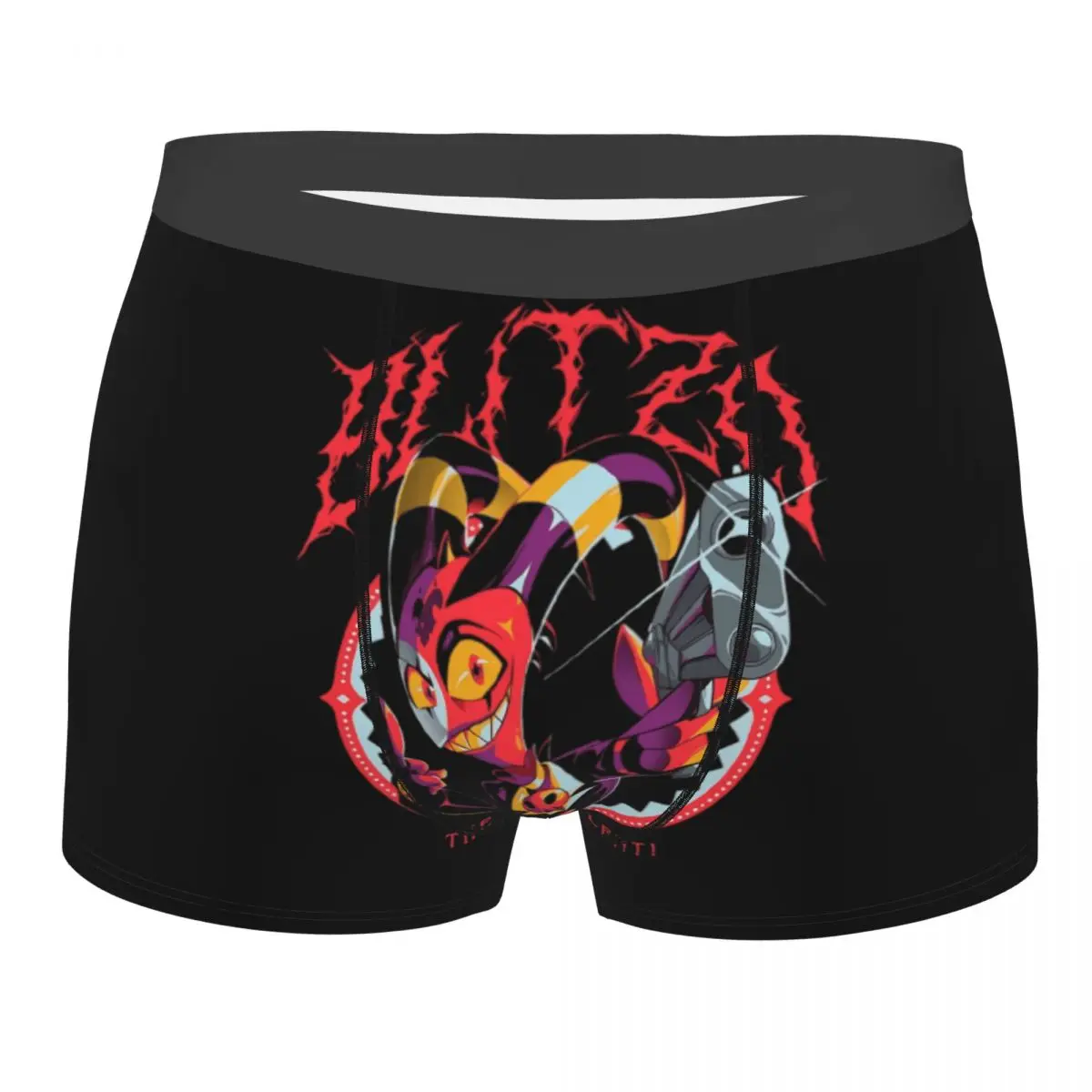 Custom Helluva Boss Blitzo Underwear Men Breathbale Boxer Briefs