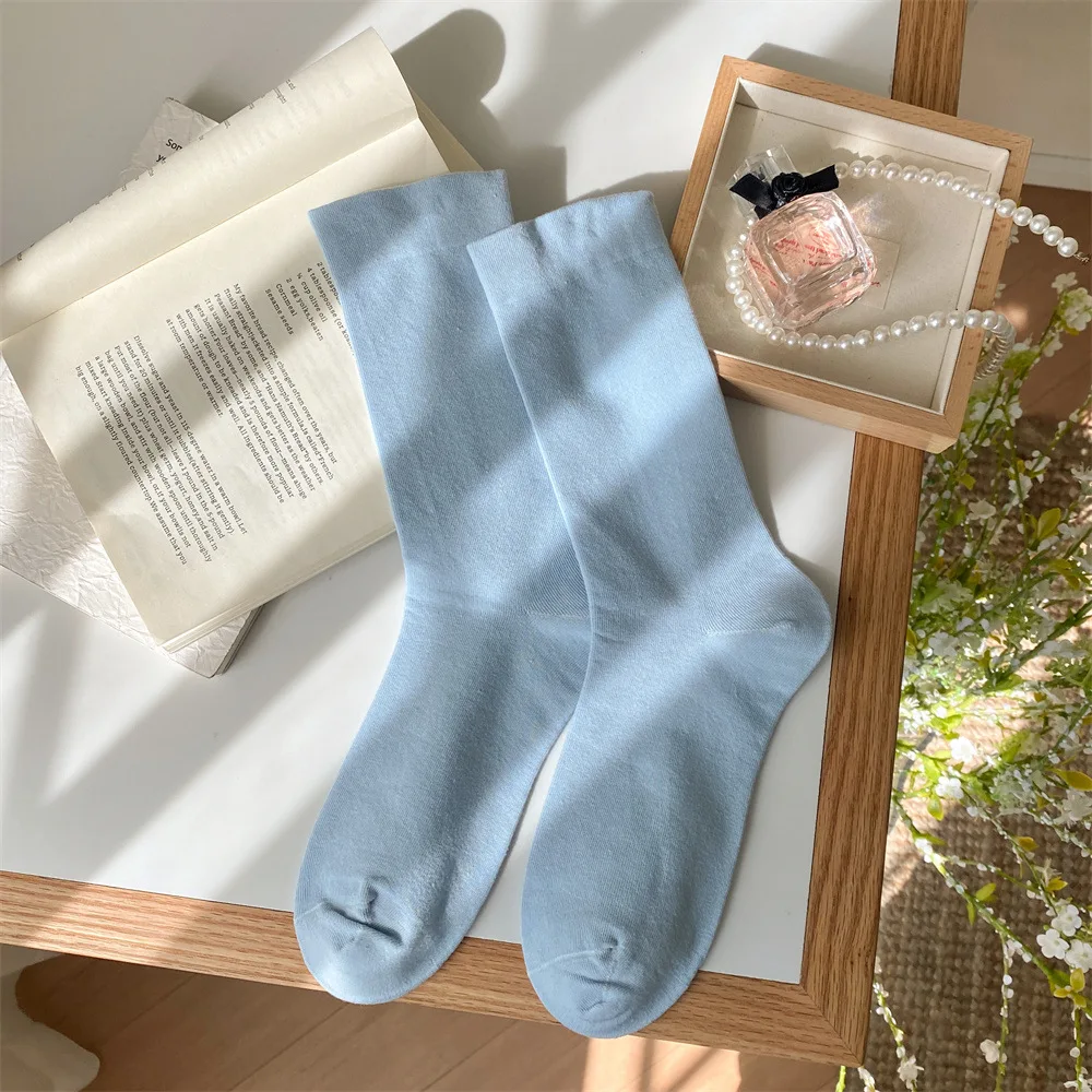 

Solid-color Scrunch Socks — Instagram-style Extra-long Tube Socks | Versatile & Casual | Women's Socks