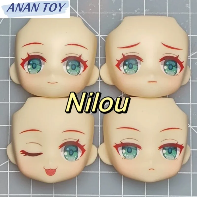 

Nilou Ob11 Face GSC YMY Doll Handmade Water Sticker Faceplate Anime Game Cosplay Toy Accessories Free Shipping