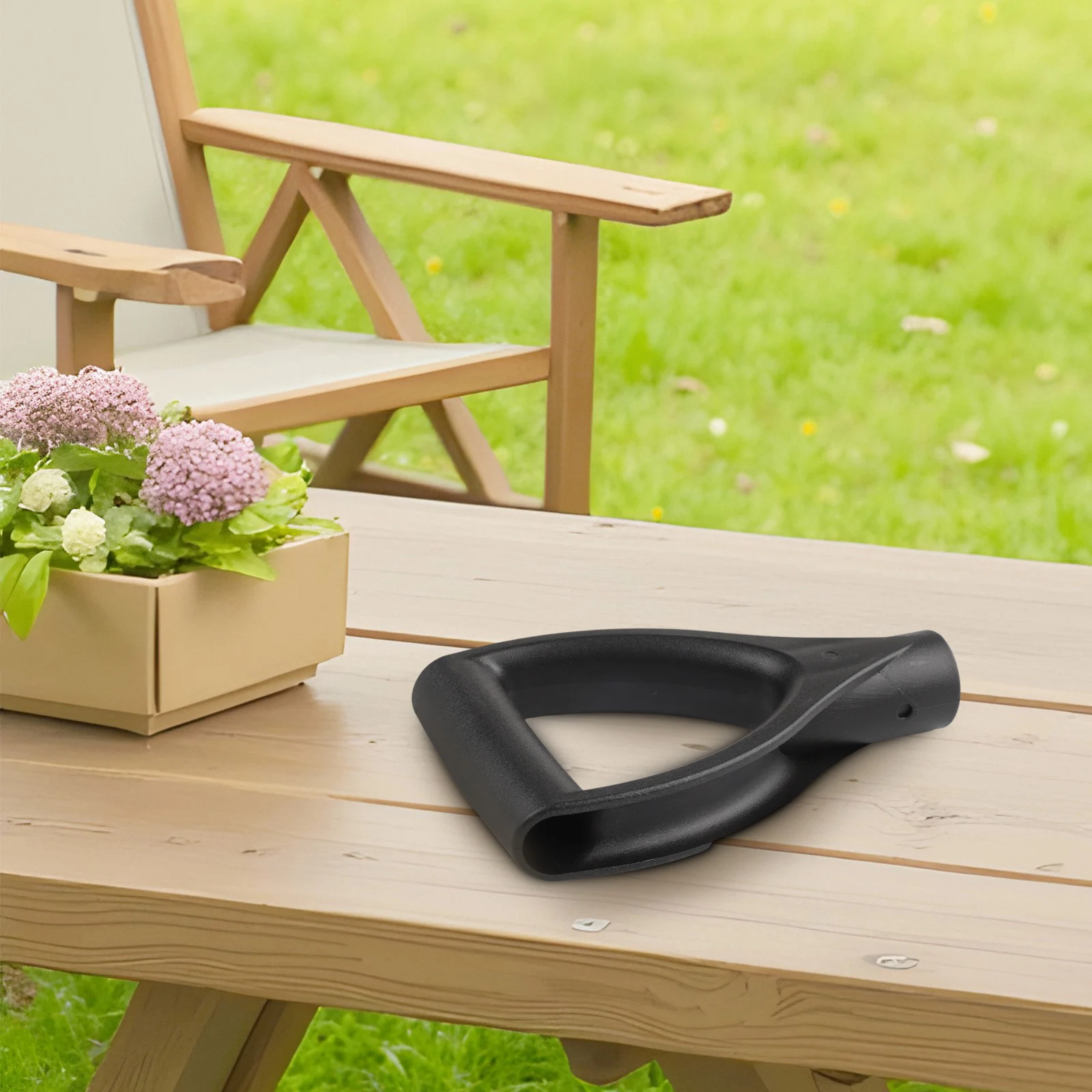 Fork Tool Shovel Handle Black D-Type Garden Grip Replacement Shovel Spade Spare Top Garden Spade Fork  Accessories