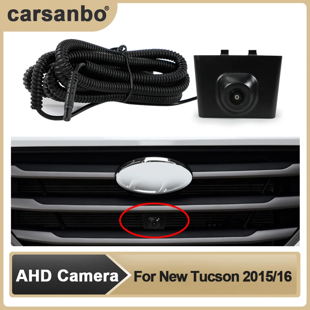 

HD Car Front View OEM Camera Night Vision Fisheye Wide Angle 150° Camera for New Tucson 2015/2016 Parking Surveillance Camera