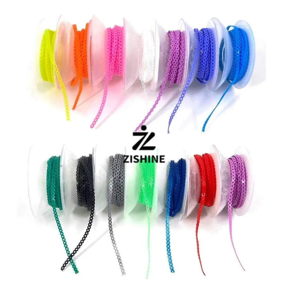 1 Roll Dental Orthodontics Rubber Power Chains 15 Feet Elastic Ligature Ties Continuous Short Long Size Teeth Gap Traction Tool