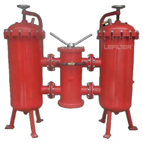 فلتر زيت تشحيم مزدوج SLLF لترشيح زيت التشحيم RFLD BN/HC 853 D(E) A L 20