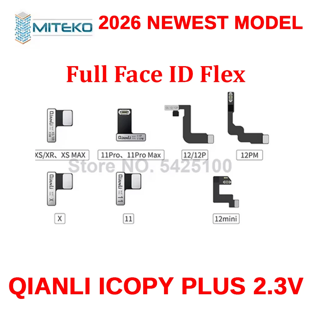 Qianli-iCopy Plus 2.2v 2026 Model LCD Programmer with Battery Testing Board, Vibrator Transfer, EEPROM Programmer,7to15pm Series