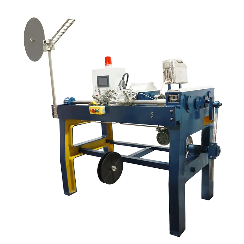 【brand New】CREDIT OCEAN Automatic Rope Strapping And Taping Machine Manufacturer Strapping Cutting Machine Shoelace Tipping Mach