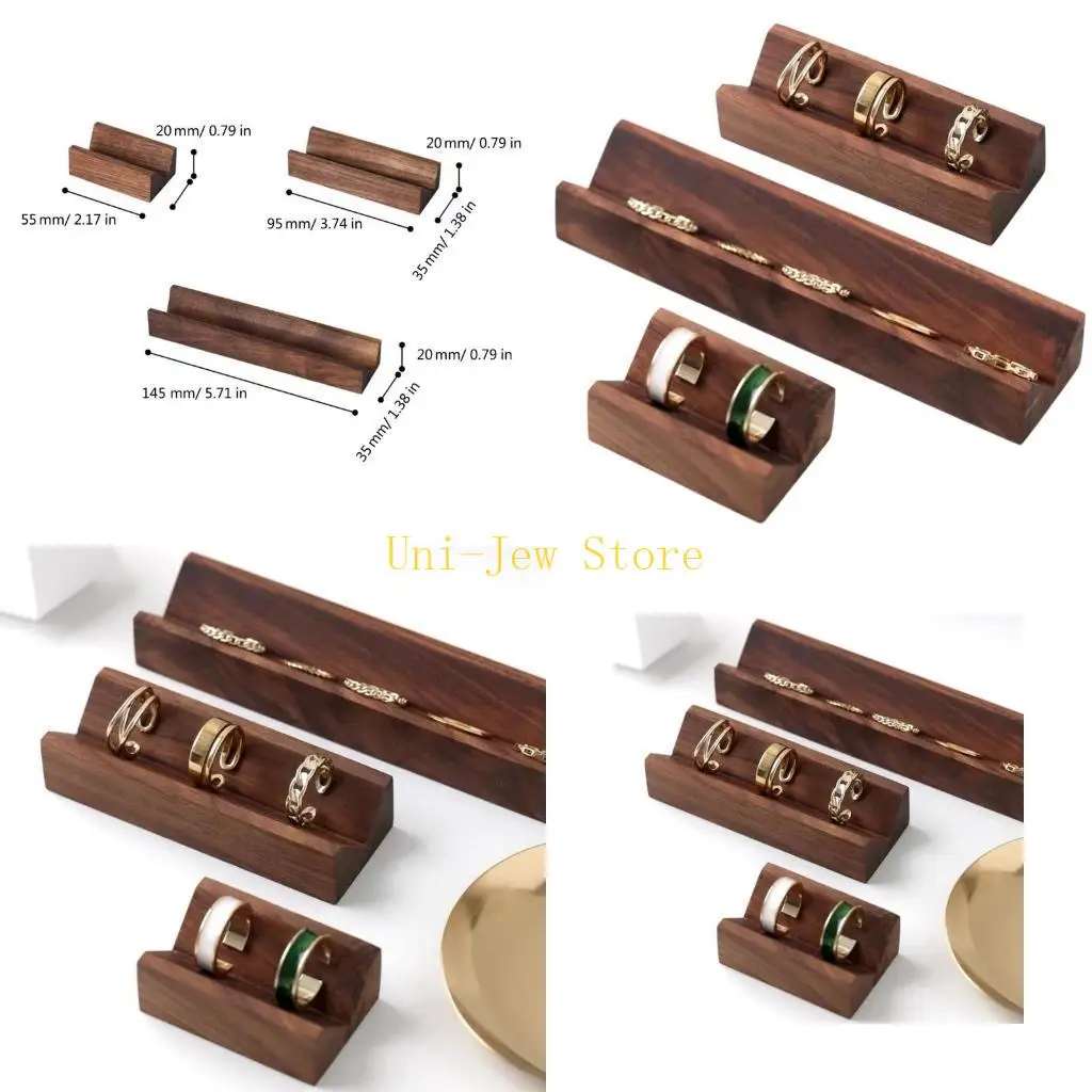 حاوية عرض المجوهرات الحديثة بسعة 40 جيجابايت، حامل تخزين المجوهرات الأنيق، رف عرض لتنظيم وتخزين الخواتم #1