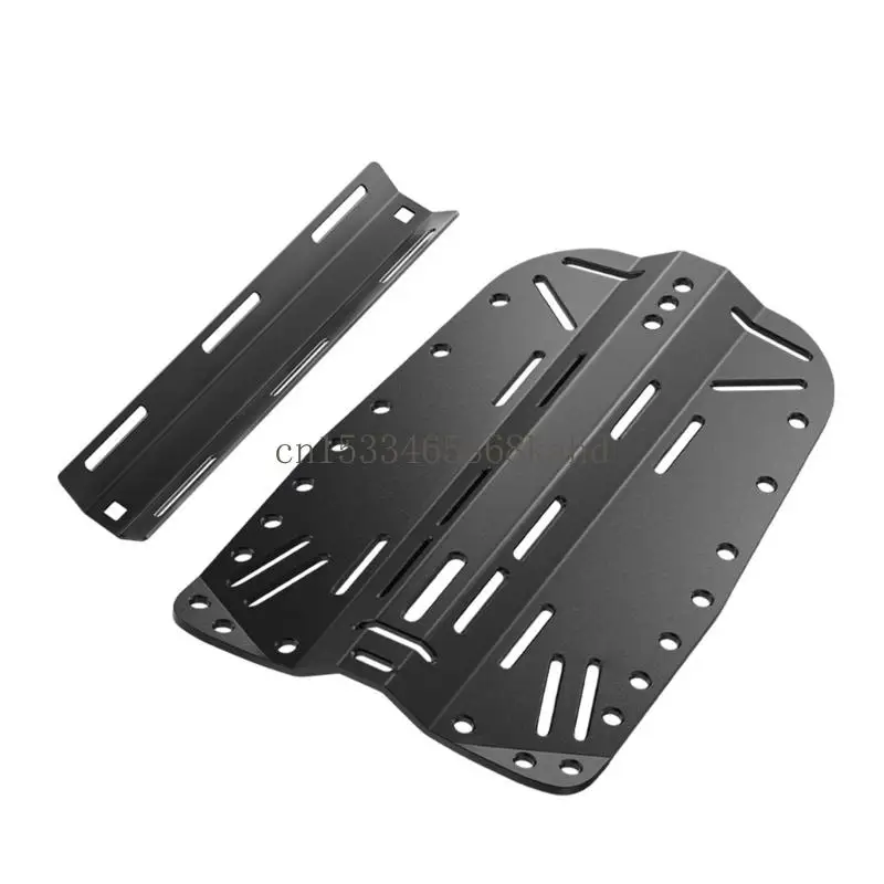 

Heavy Type Aluminum Scubas Backplate With Single Double Tanks Ergonomic Weight Adjustment For Professional Diver X5QF