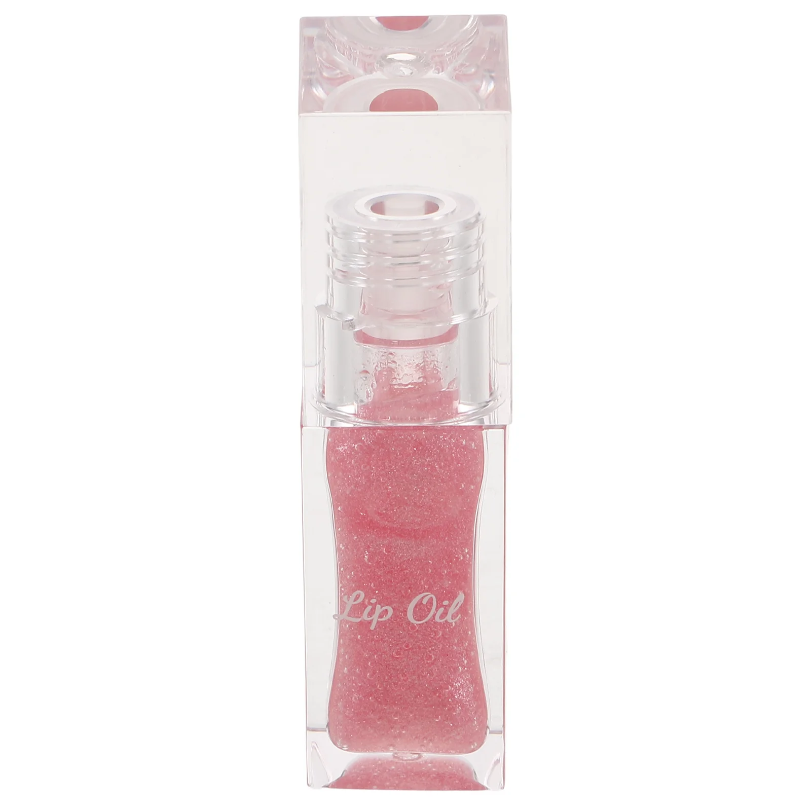 Lápiz labial con brillo de labios, Bálsamo hidratante tintado, aceite de color, nutre el líquido rosa