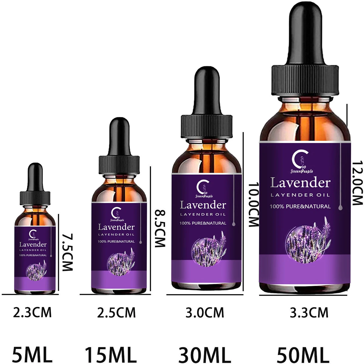 5ML/15ML/30ML/50ML/2022 Latest Lavender Essential Oil Aromatherapy helps Sleep Skin Care-Clean skin control oil freckle and whit