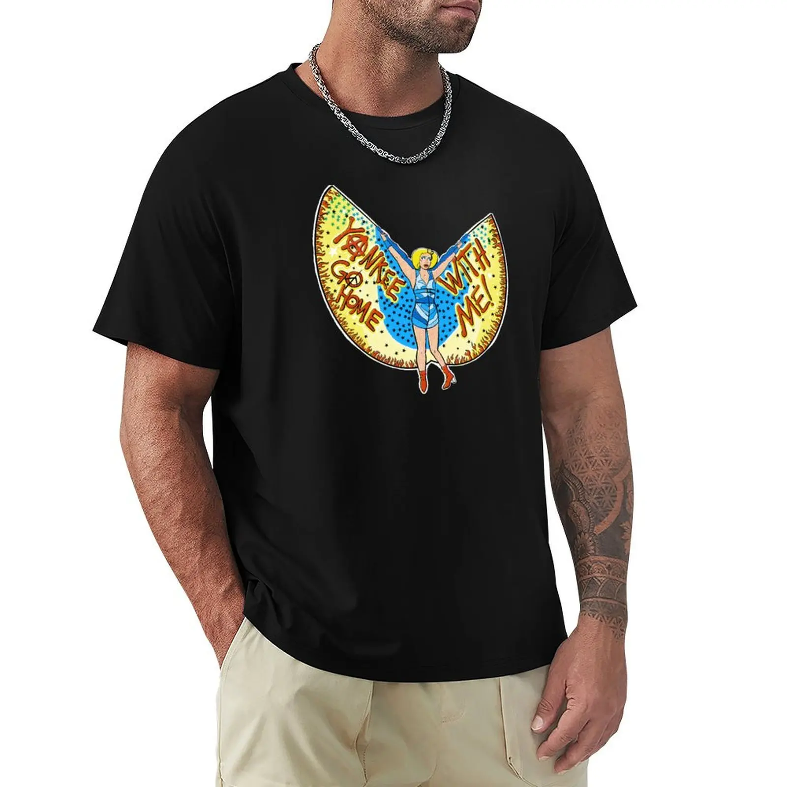Yankee Go Home With Me! T-Shirt funny t shirts man T-Shirt