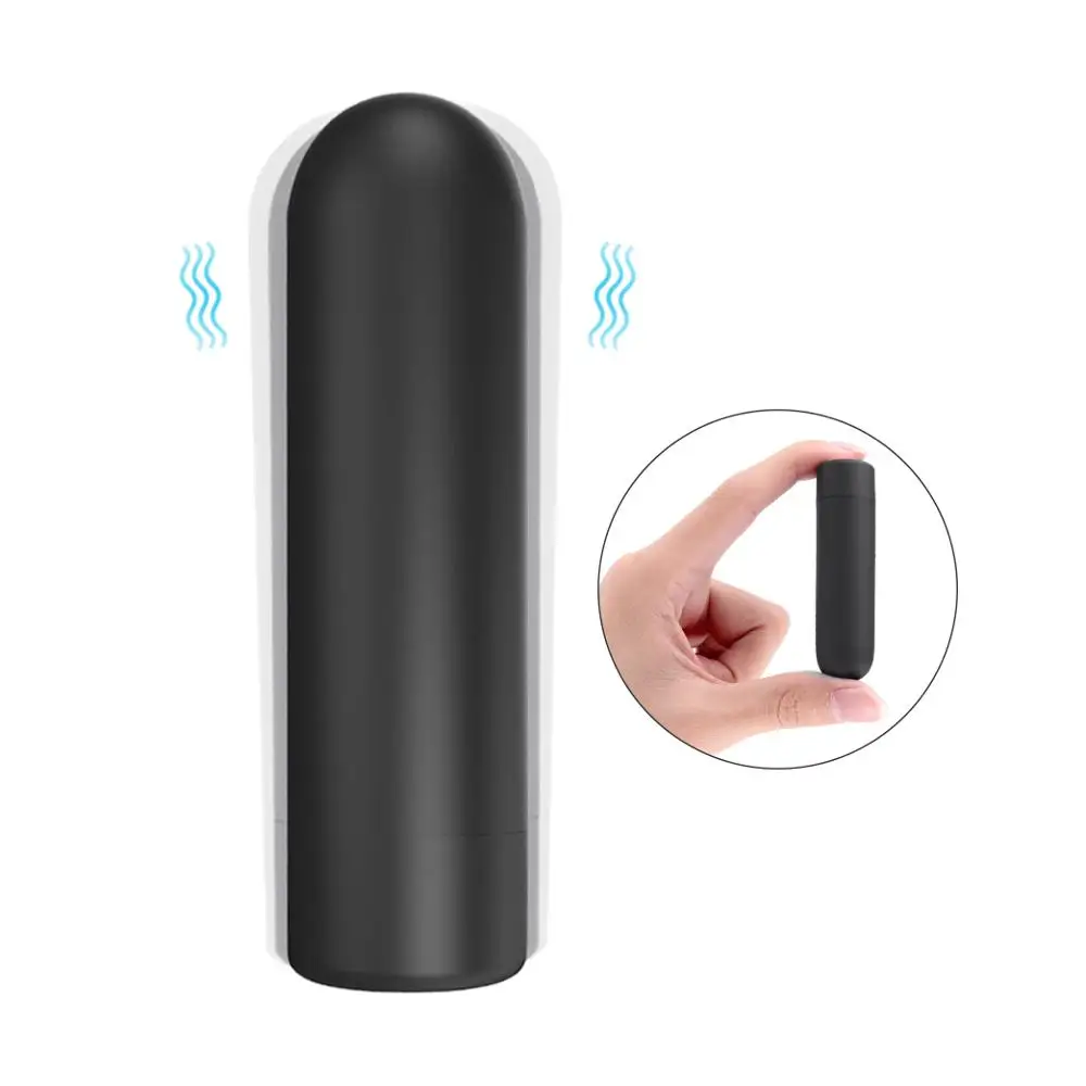 9 Speeds Rechargeable Vibrating Bullet Waterproof Wireless Power Mini Bullet Vibrator Sex Toy Women