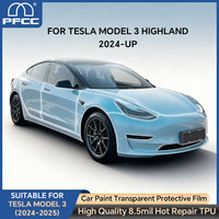10Mil TPU For Tesla Model 3 Highland 2024-Up Scratch Resistant Car Paint Protection Film Clear Bra PPF Decal Kit Accessories
