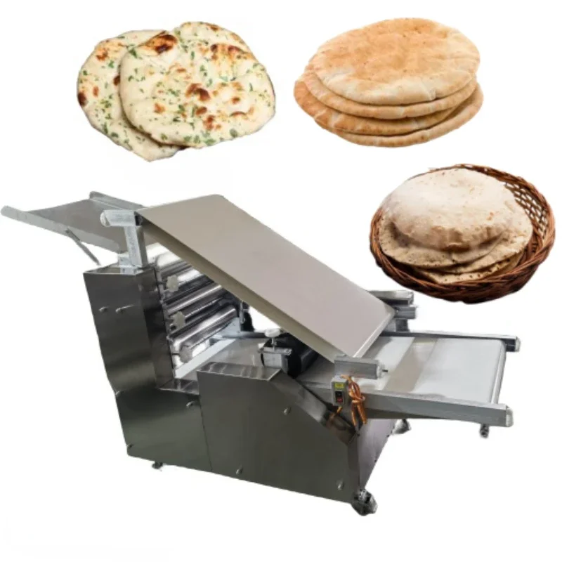 CE 5-40 cm Automatic tortilla maker Arabian pita bread roti maker paratha Naan flatbread production line