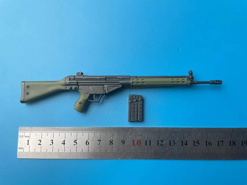 zqn 1/6 Soldier G3 Automatic Rifle Model