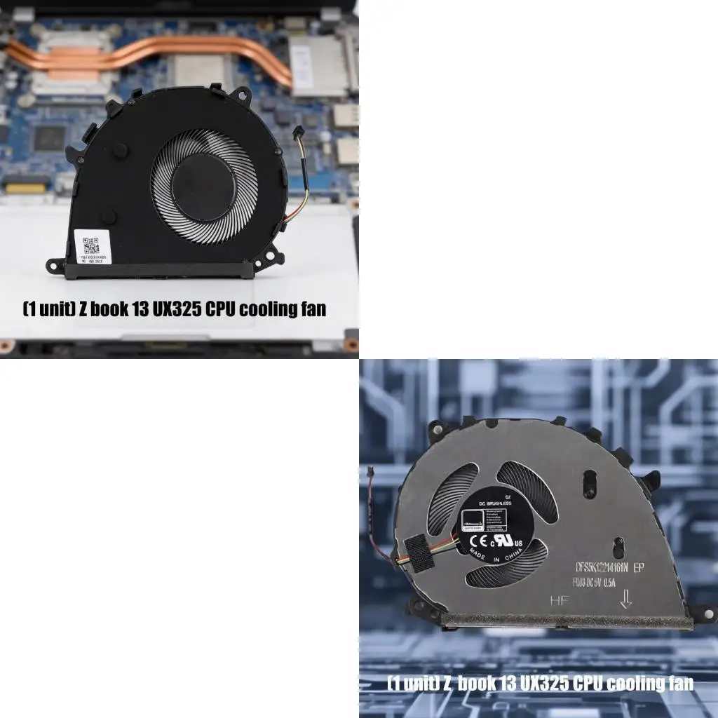 462E CPU Cooling Fan 5V 0.5A 4Pin for 13 UX325 UX325JA UM325S UM325UA 14 UX425J Laptop