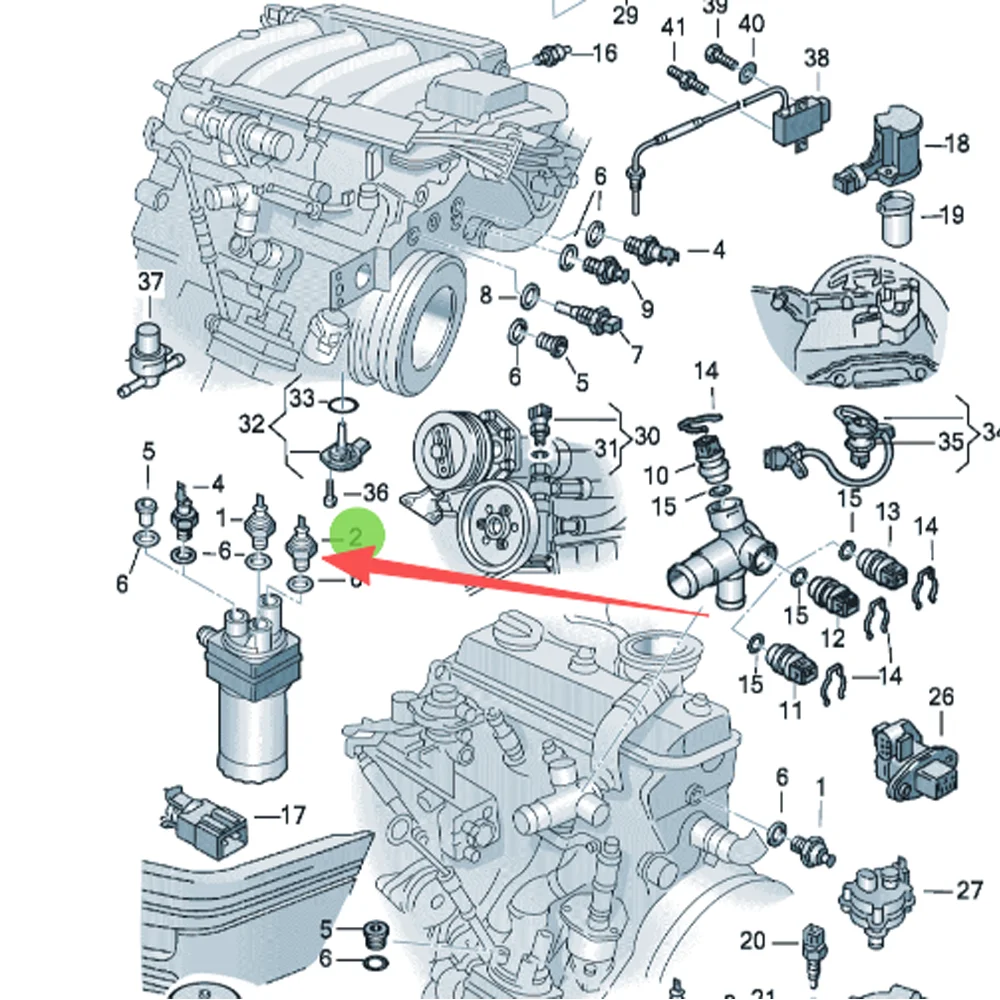 

056919081E Oil pressure sensor For VW Santana Jetta Sharan Multivan Audi A10 A10Q A20 A20Q A4 A4Q A40 A50 A50Q A50T A6 A6Q