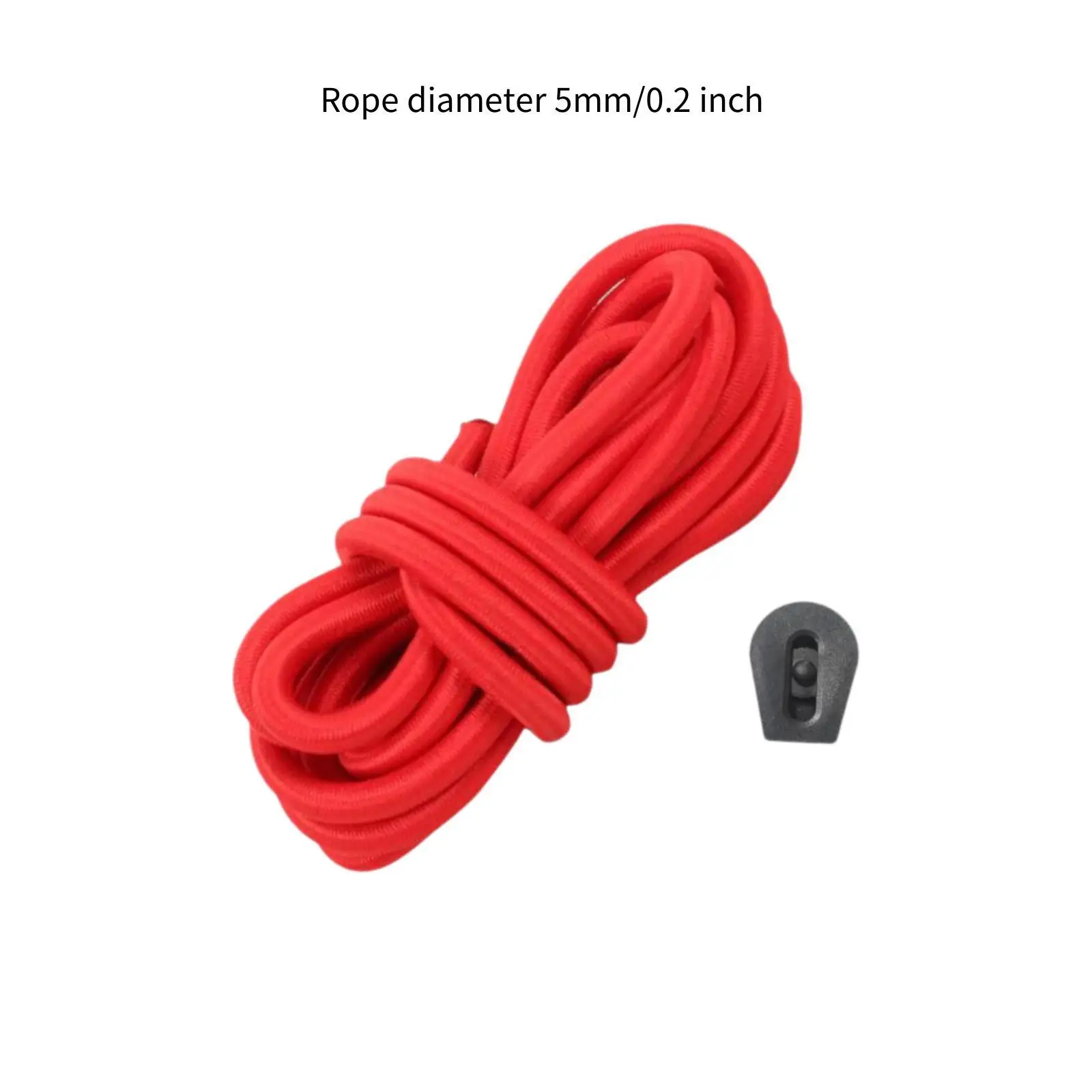 Elastic Bungee Shock Cord Paddle Board Practical Kayak Stretch String Rope Surfboard Fixed Rope with Adjustable Nonslip Buckle