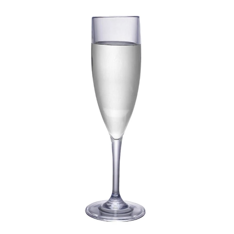 Unbreakable Wine Glasses Champagne Goblets 180ml Champagne Cup for Kitchen Bar