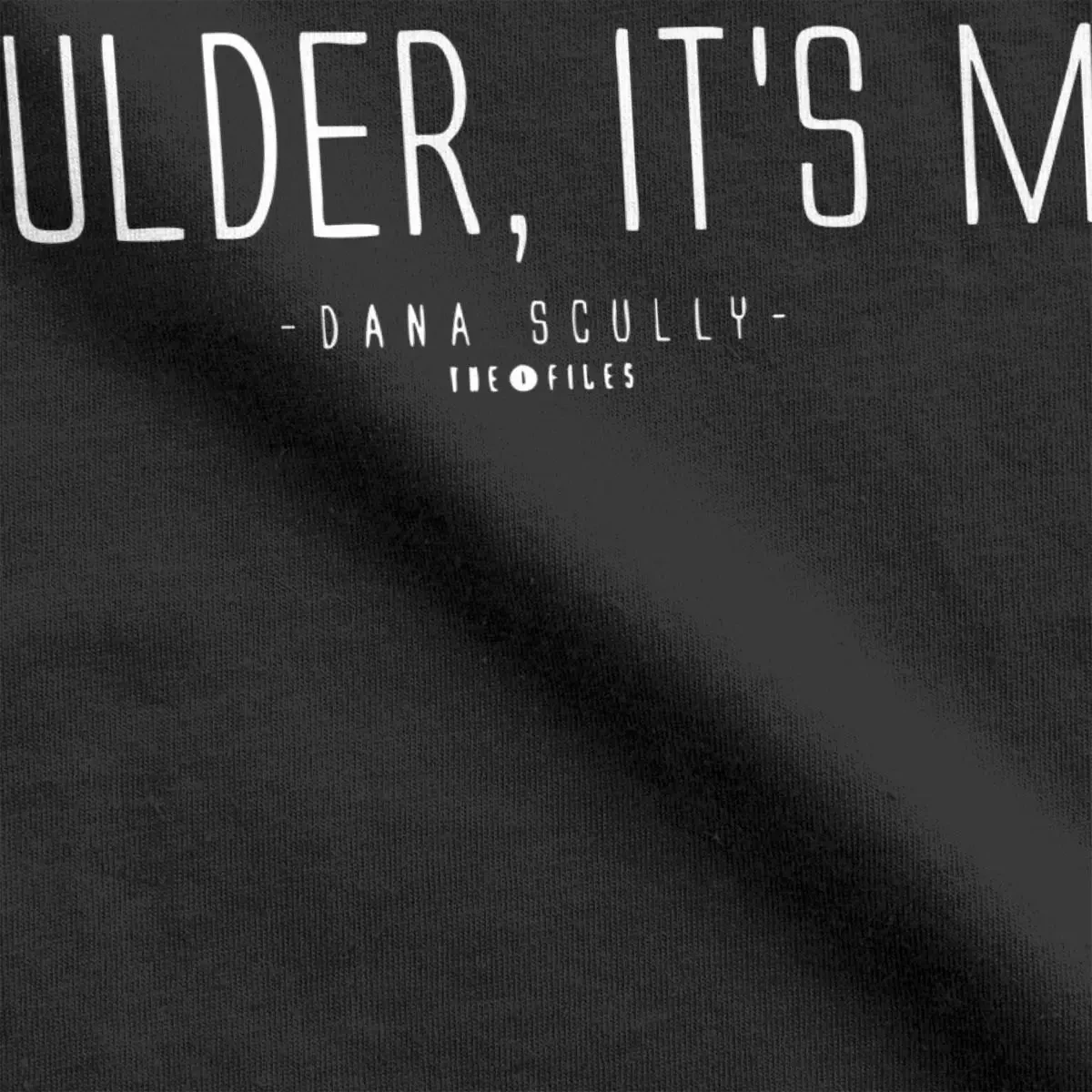 Men Mulder It\'s Me T Shirt The X Files Scully Ufo Aliens Pure Cotton Clothing Short Sleeve Round Neck Tee Shirt Summer T-Shirt