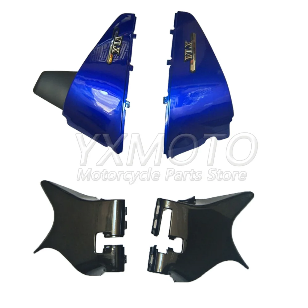 Cubierta de carenado lateral, cubierta protectora de marco lateral para sombra VT 600 VLX 600 STEED400 VLX400 Steed 4001988-1998
