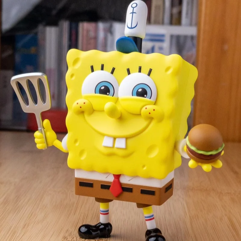 1926 Hot Spongebob Squarepants Figure Spongebob Action Figurine Model Collection Ornament Decoration Kawaii Children Toys Gifts