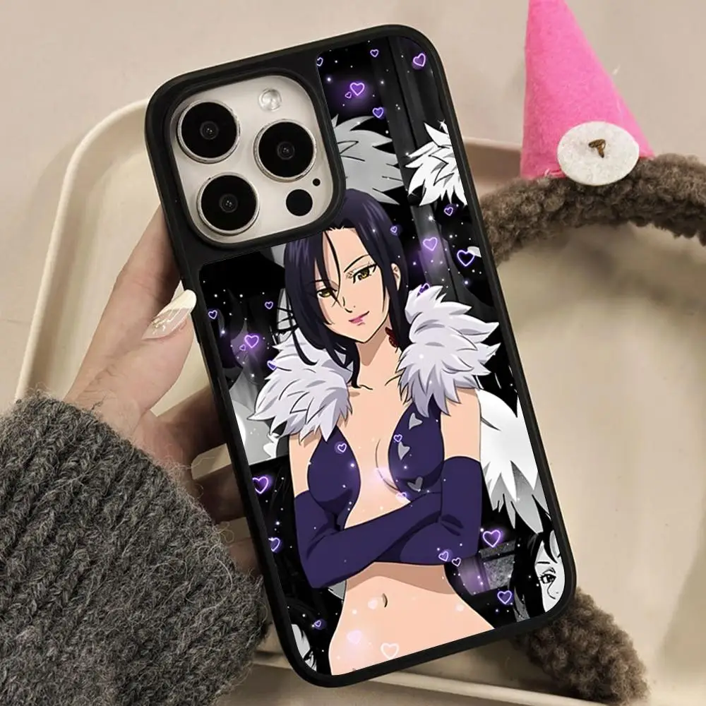 Seven Deadly Sins Merlin Phone Case for iPhone 17 16 15 14 13 12 11 Air Pro Max Plus Matte Surface Cover - view 3