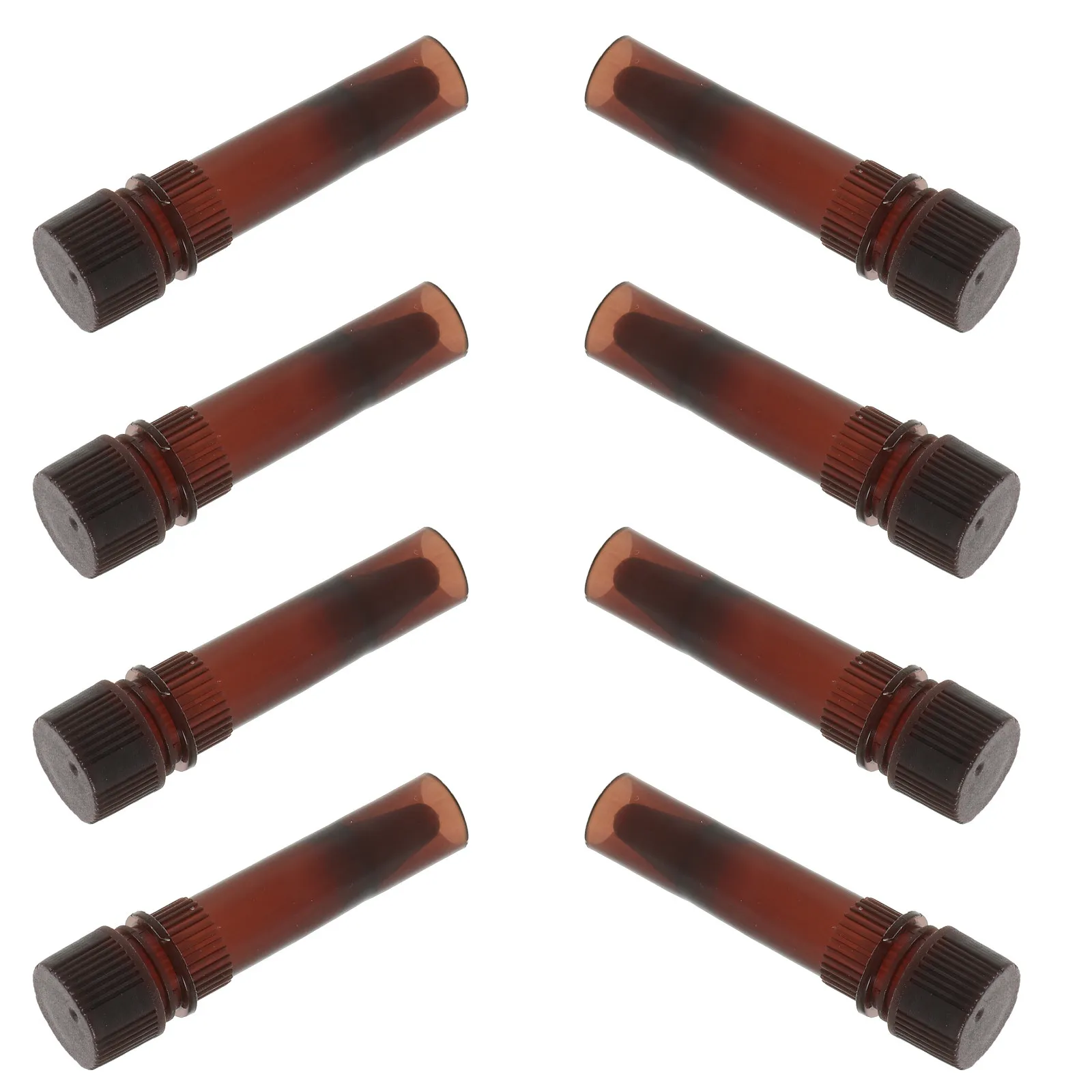 

20 шт. пластиковых пробирок с крышками, светонепроницаемые, для тестирования образцов и хранения в лаборатории