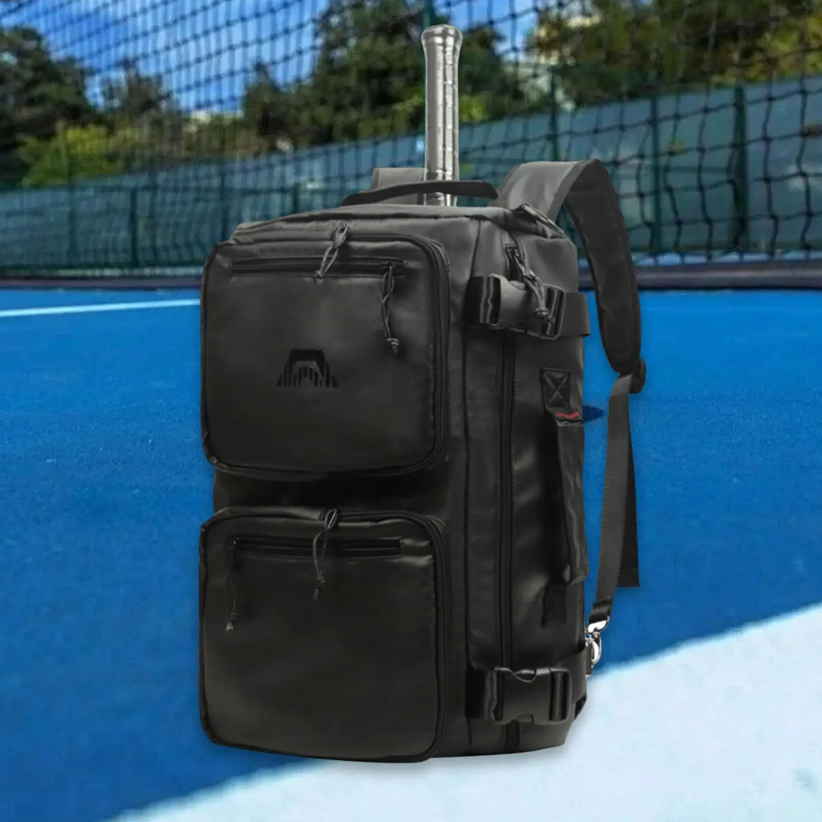 Bolsa de bádminton, accesorios de gran capacidad, capacidad para 2 raquetas, equipo, bolsa de lona para acampar, Racquetball, bádminton, entrenamiento, Softbol