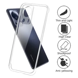 Transparent Clear Silicone Soft Case For Xiaomi Mi 13 12 11 Lite 12T 11T Pro Ultra Thin Back Cover Case For Xiaomi 12X 12 13 11i