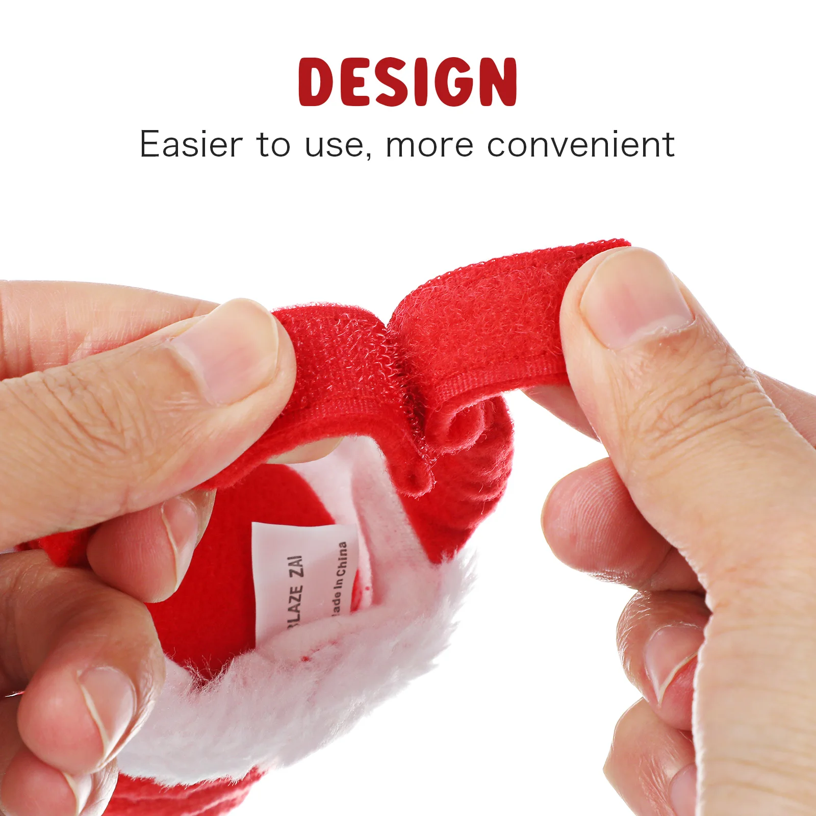 

2Pcs Christmas Hat for Pet Dog Cat Hamster Soft Wear Premium Material Daily Walk Festival Party Outfit Santa Cap Pet Supplies