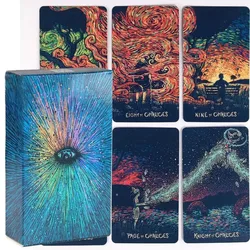 Prisma Visions Tarot Card Deck 6th Edition Full English Art Prisma Visions English Cards Tarot Gry stołowe Gry planszowe