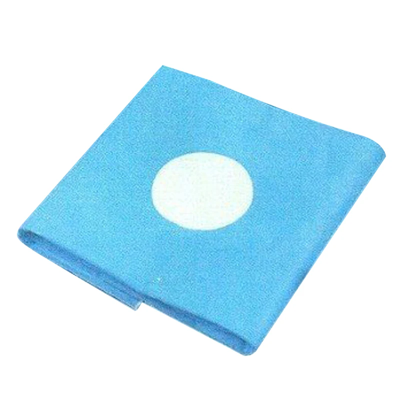 Disposable perforated non-woven waterproof isolation sheet, suitable for facial massage, hydrotherapy, dental clinics