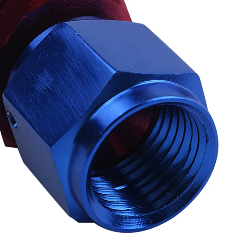 

2 Pcs STRAIGHT Turbo Oil Feed Hose Accessories Hose Fitting Accessories Cold Joint Accessories Fitting:AN6 8Mm