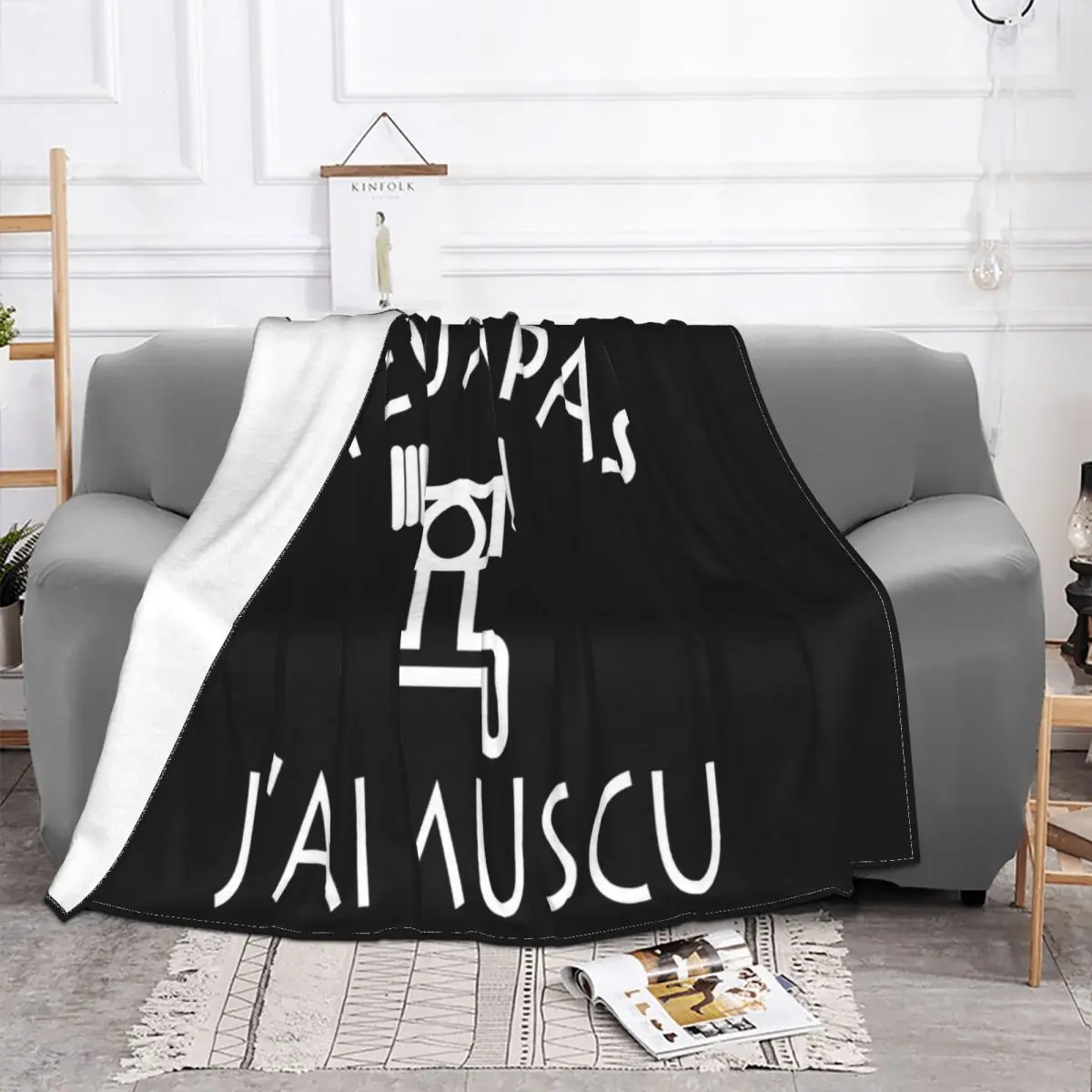 T Homme Jpeux Pas Jai Muscu Summer 2021 Latest Middle Aged Hip Hop Hipster Top More Size New Beautiful Rock Throw Blanket