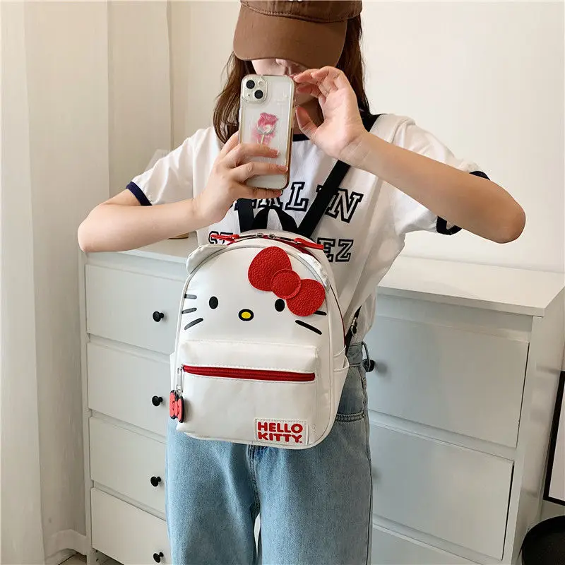 Kawaii Sanlios moves around the character Kittys Cinnamorol Japanese college style cartoon backpack Christmas birthday gift