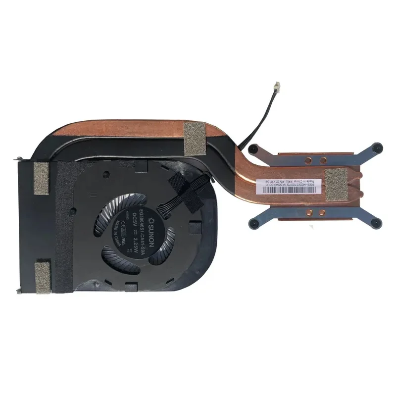 Ventilador de refrigeração da CPU para Lenovo ThinkPad, Radiador Refrigerador, X1 Carbono, 6ª Geração, 01YR204, AT16R001SS0, eg50040s1-ca41-s9a, 01YR159