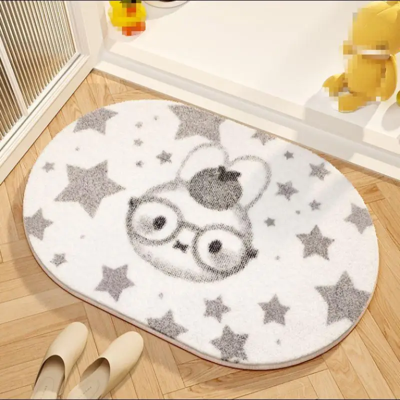 

Miffy Floor Mat Cute Cartoon Creative Simple Multiple Styles To Choose Kawaii Soft Bathroom Anti Slip Absorbent Floor Mat Gift
