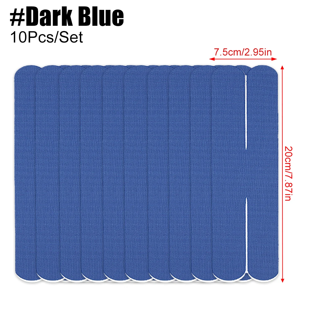 

10Pcs/Set Precut Kinesiology Tape for Ankle Knee Shoulder Elbow, Gym Elastic Waterproof Breathable Hypoallergenic Athletic Tape