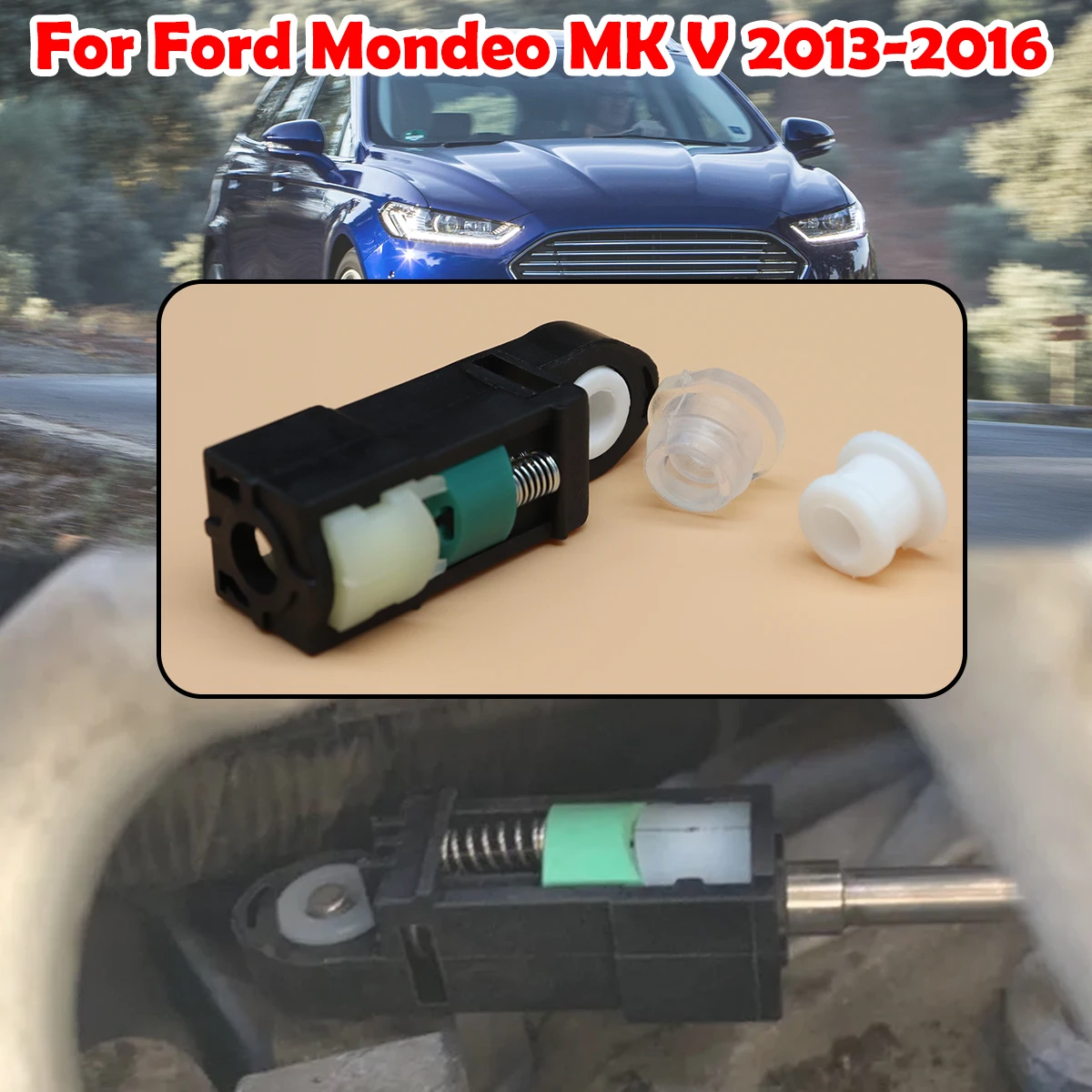 

For Ford Mondeo MK V 2013-2016 Automatic Shifter Cable Bushing Gear End Connector Fix Sleeve Grommet Repair Kit Car Accessories