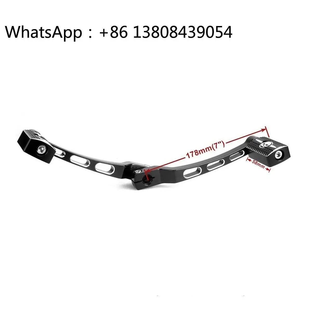 Brake Arm Kit Shift Lever Pegs Fit for Harley Touring Street Road King Glide Flhx Flhr Fltr Flht 2008-2023