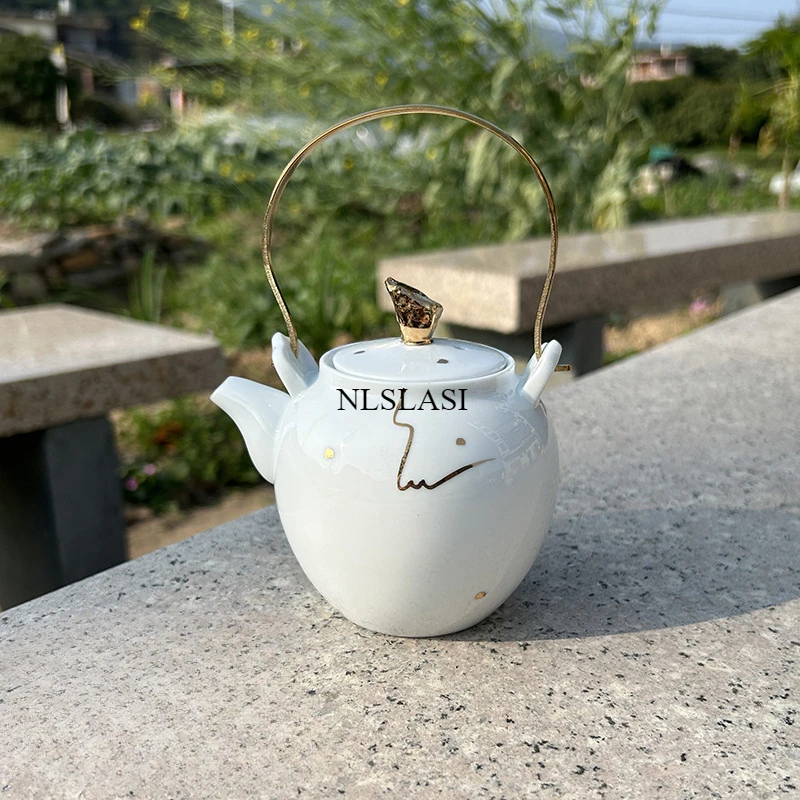 1 قطعة براد شاي سيراميك المنزلية فنجان شاي الكونغ فو النمط الصيني Pu Erh طقم شاي كوب رئيسي من السيراميك غرفة المعيشة لوازم سطح المكتب